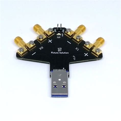 usb 3.1 short channel fixture